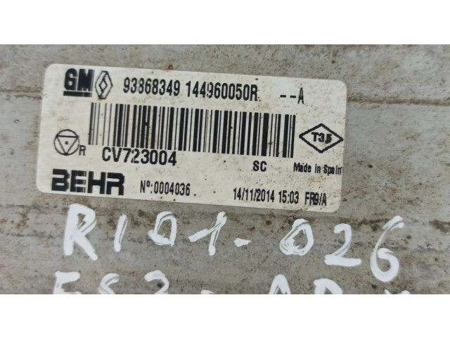 Интеркулер 144962019R, 93868349 Renault Trafic III (X82) 1.6