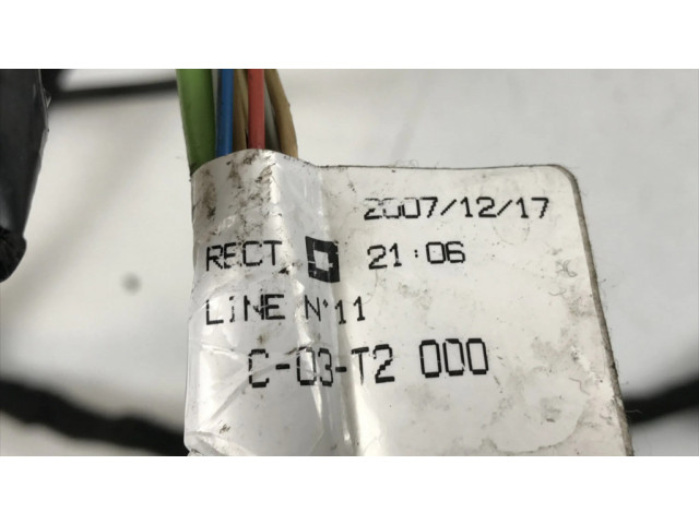 Проводка крышки багажника