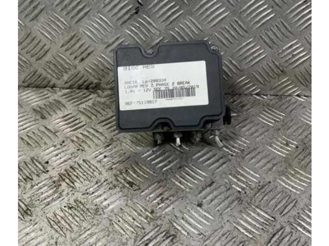 Блок АБС Dacia Logan II 2012 - 2020 года