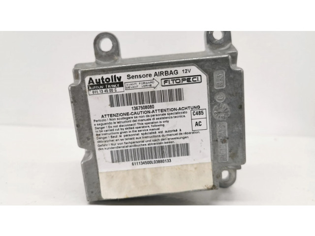 Блок подушек безопасности 1367508080, 611134500C Peugeot Bipper