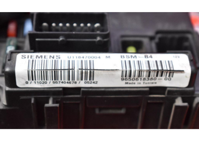 Pojistková skříňka 9650618380, 9650618380 Peugeot 206 CC 2005