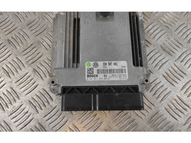 Блок управления двигателя 3D0907401, 3D0907401   Volkswagen Phaeton