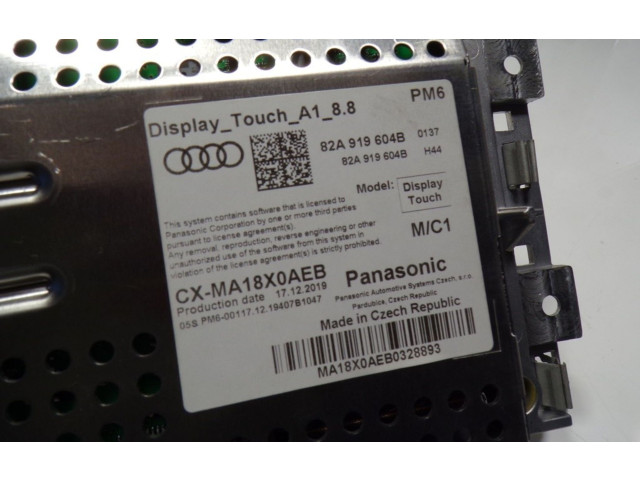 Дисплей 82A919604B, 82A919604B Audi A1
