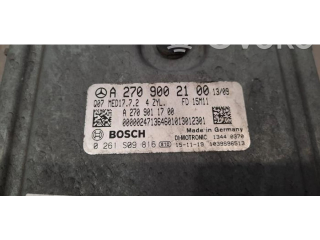 Řídící jednotka A2709002100   Mercedes-Benz GLA W156 2016