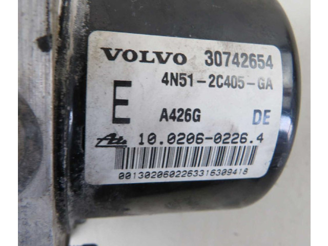 Блок управления АБС 30742654, 4N51-2C405-GA   Volvo V50