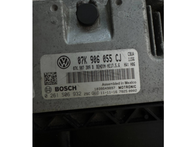 Блок управления двигателя 07K906055CJ, 07K907309B Volkswagen Jetta VI