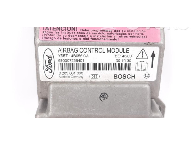 Блок подушек безопасности 98KG14B056EA Ford Ka
