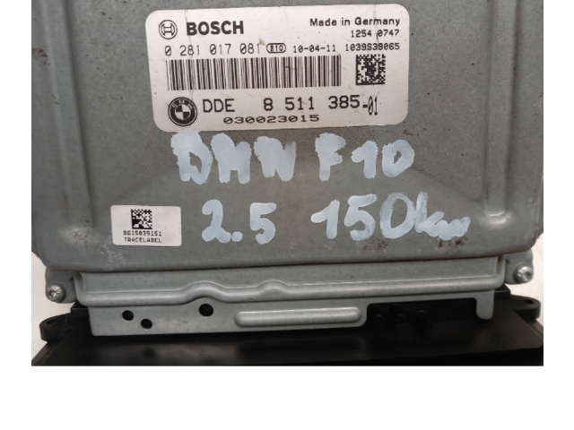 Řídící jednotka 8511385, 030023015 BMW 5 F10 F11 2012