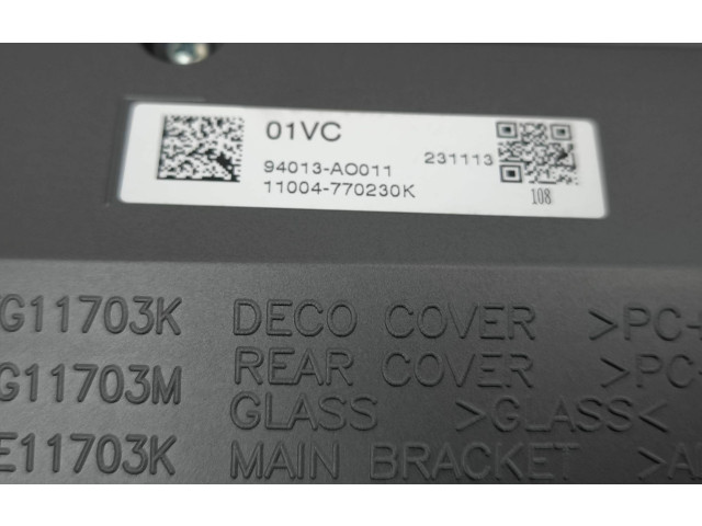 Панель приборов 94013AO011, G11703K   KIA Niro       