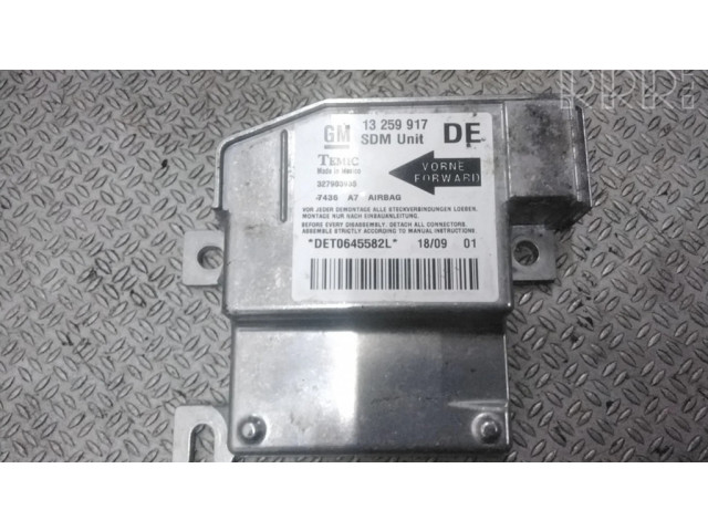 Блок подушек безопасности 13259917 Opel Vectra C