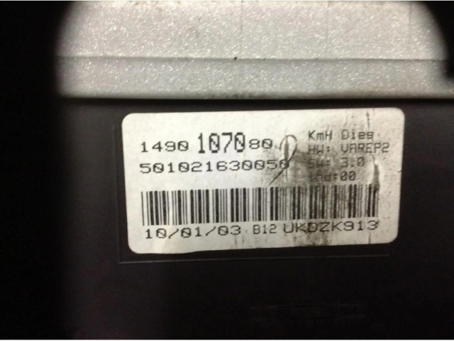 Přístrojová deska Fiat Ulysse 2008