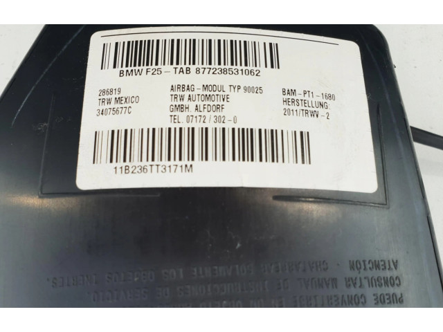 Подушка безопасности в сиденье BMW X3 F25