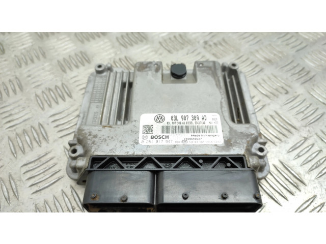 Řídící jednotka 03L907309AD, 0281017947 Volkswagen Tiguan 2012