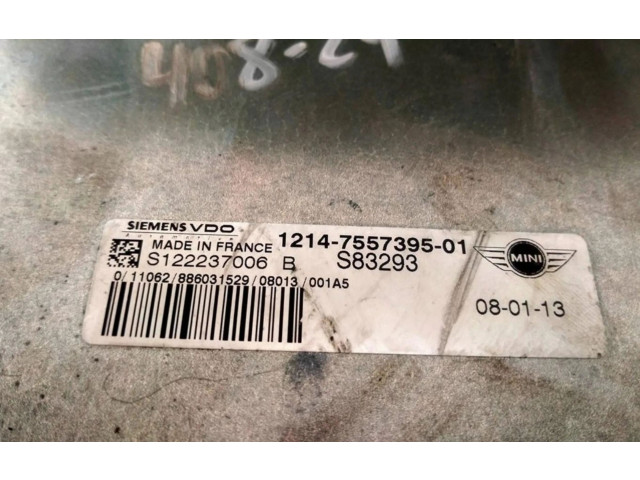 Блок управления двигателем ECU    1214-7557395-01   Mini One - Cooper Cabrio R52