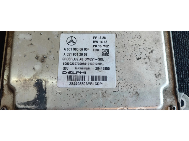 Řídící jednotka A6519000603, 28449850 Mercedes-Benz C W205 2016