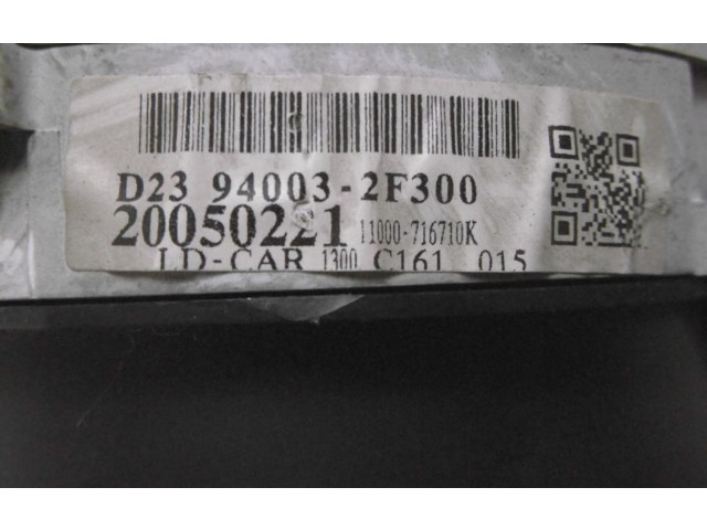 Přístrojová deska KIA Cerato 2005