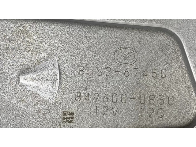Моторчик заднего дворника 8496000830, BHS267450 Mazda 3 II