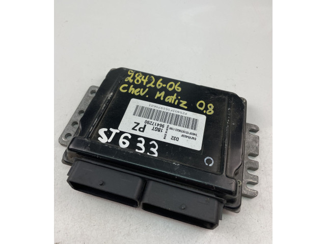Блок управления двигателем Блок управления 96417290   Chevrolet Matiz