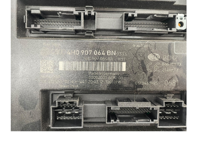 Блок комфорта 4H0907064BN Audi A7 S7 4G