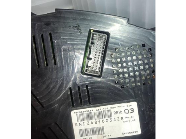 Přístrojová deska Renault Megane III 2014 248100342R