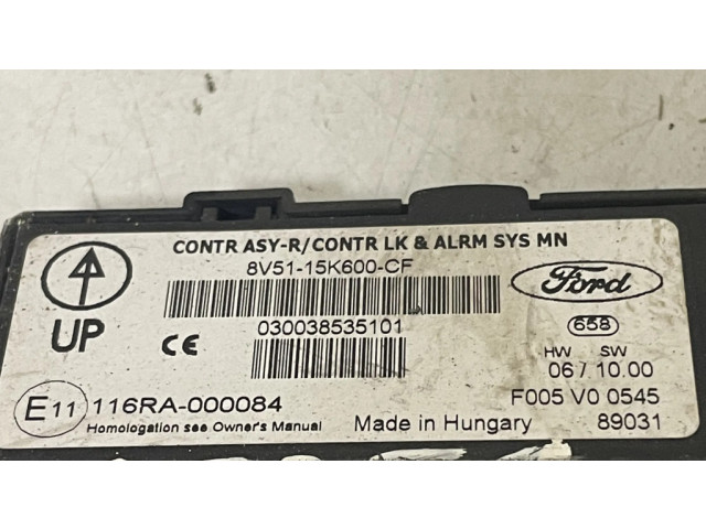 Блок комфорта 8V5115K600CF Ford Fiesta