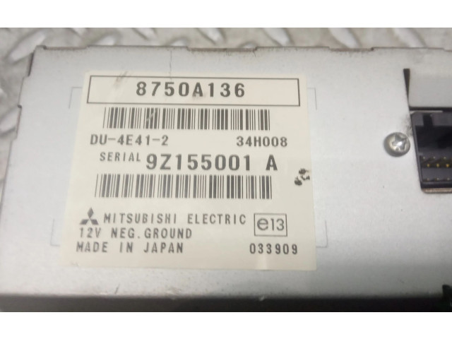 Дисплей 8750A136, 9Z155001A Mitsubishi Grandis