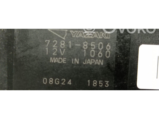 Pojistková skříňka 72818506 Suzuk Grand Vitara I 2006