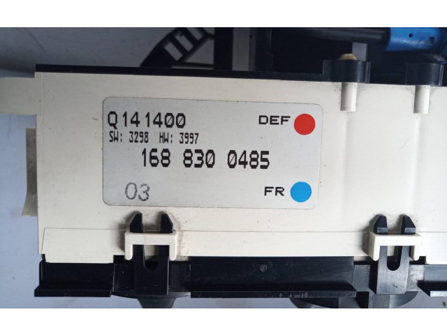 Блок управления климат-контролем 1688300485 Mercedes-Benz A W168