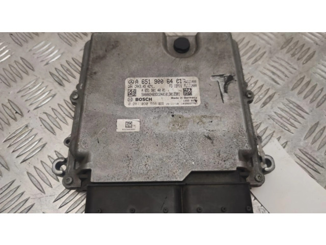 Блок управления двигателя A6519006401, A6519014001 Mercedes-Benz GLC X253 C253