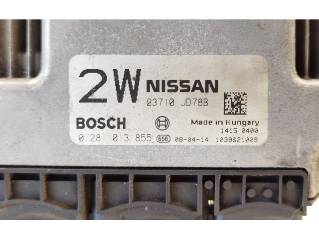 Řídící jednotka 23710JD78B Nissan Qashqai+2 2008