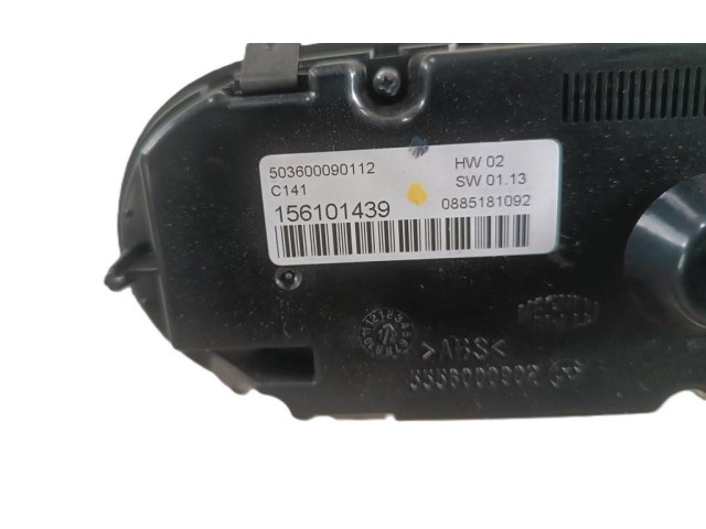 Блок управления климат-контролем 156101439, 503600090112 Alfa Romeo Giulietta