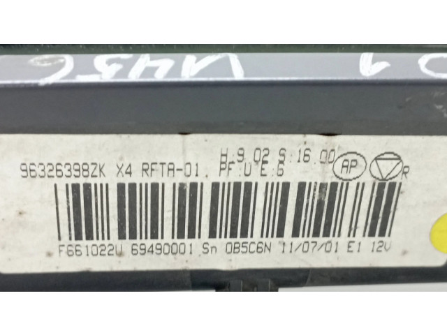 Блок управления климат-контролем 96326398zk, F661022U   Citroen C5