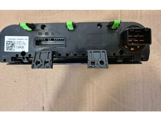 Блок управления климат-контролем 97250J7060, 97250J7XXX   KIA Ceed