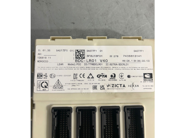 Блок комфорта 5A577F1, 5F8U1BF01   Mini One - Cooper F56 F55   