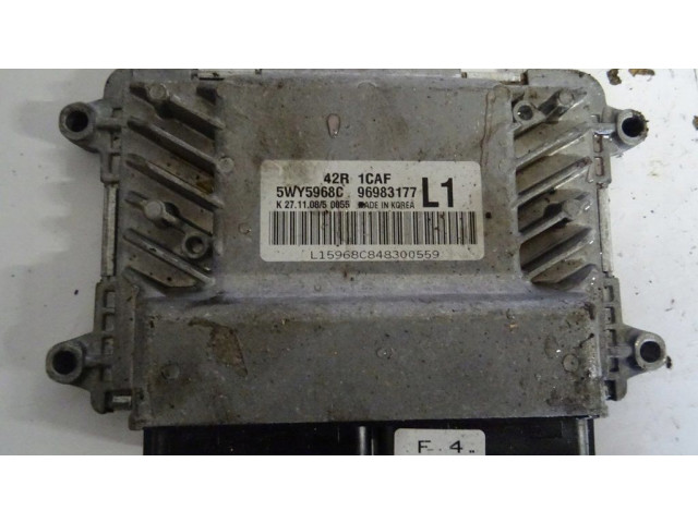 Блок управления двигателя 96983177L1 Chevrolet Aveo