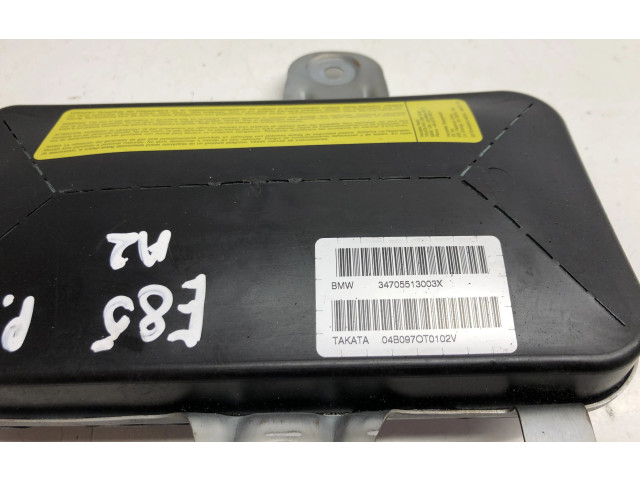 Подушка безопасности двери 34705513003   BMW Z4 E85 E86