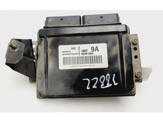 Блок управления двигателем Блок управления 96801800   Chevrolet Lova