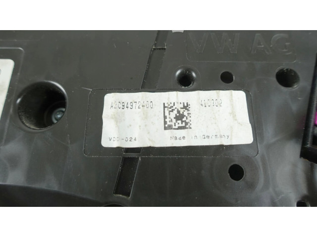 Панель приборов 8V0920871S, W1753 Audi A3 S3 8V