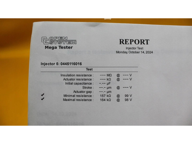 Форсунка 0445116016    Volvo S60   