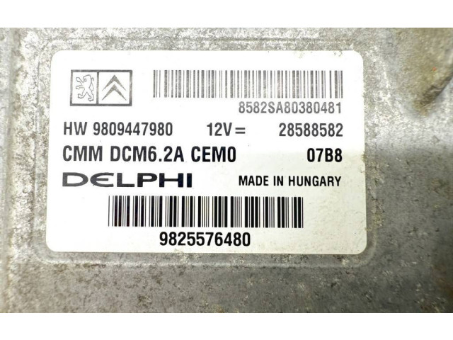 Блок управления двигателя 9809447980, 9825576480 Citroen Jumper