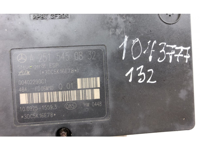 Jednotka ABS 10.0204-0494.4, A1634300007 Mercedes-Benz R W251 2006