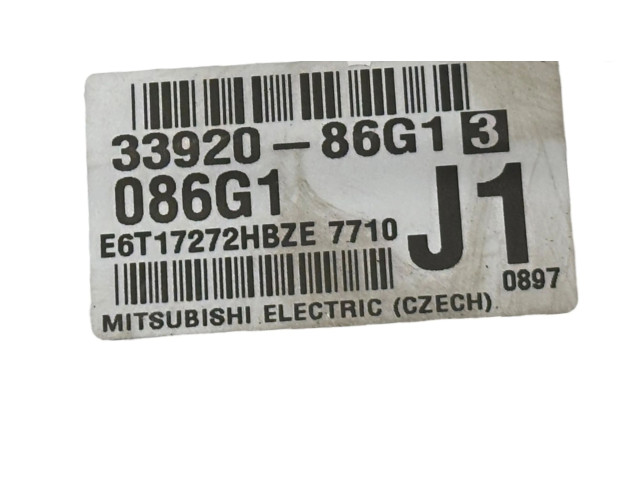 Блок управления двигателя 3392086G1, 086G1   Suzuki Ignis