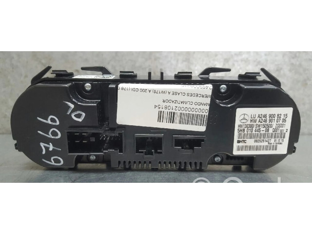 Блок управления климат-контролем 2469008215, A2469008215 Mercedes-Benz A W176