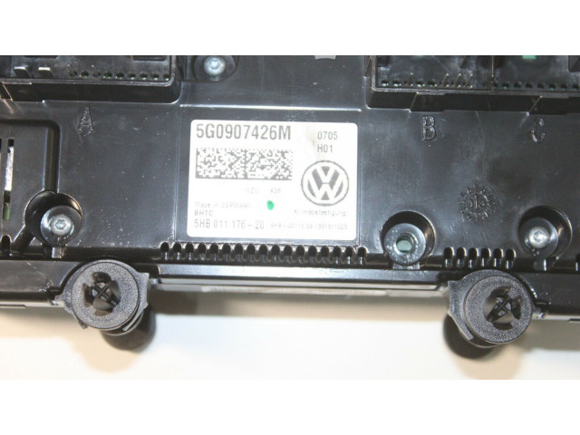 Блок управления климат-контролем 5G0907426M Volkswagen Golf VII