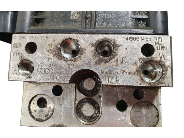 Блок АБС 4G0614517B, 0265250328 Audi A7 S7 4G 2011 - 2017 года