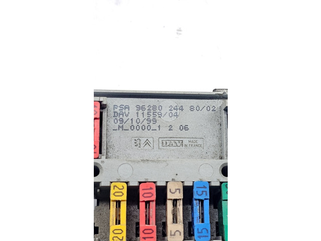 Блок предохранителей 256090, 96280244 Citroen Xsara