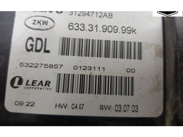 Блок управления 31294712AB, 31288566 Volvo V70
