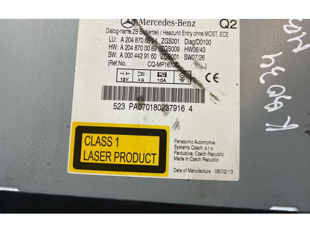 Píst A2048700594, A0004429160 Mercedes-Benz C W204 OM 646.811