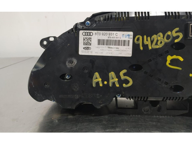 Přístrojová deska Audi A5 Sportback 8TA 2010 8T0920931C