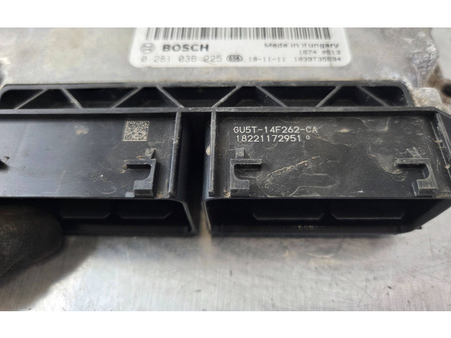 Блок управления двигателя KV6A12A650YA, 0281036225   Ford Transit -  Tourneo Connect